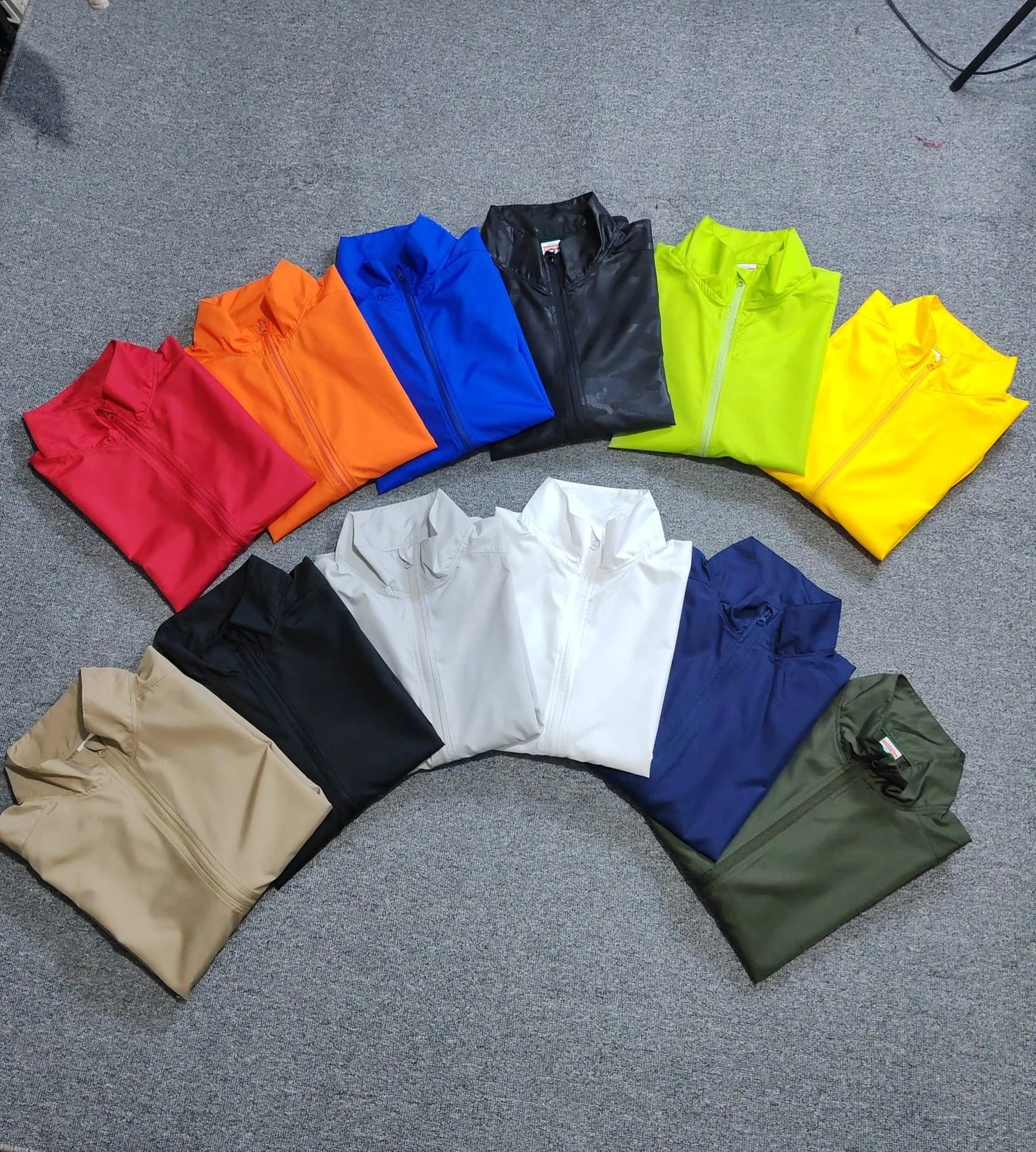 Lightweight Stand-Collar Quick-Dry Windproof Jacket