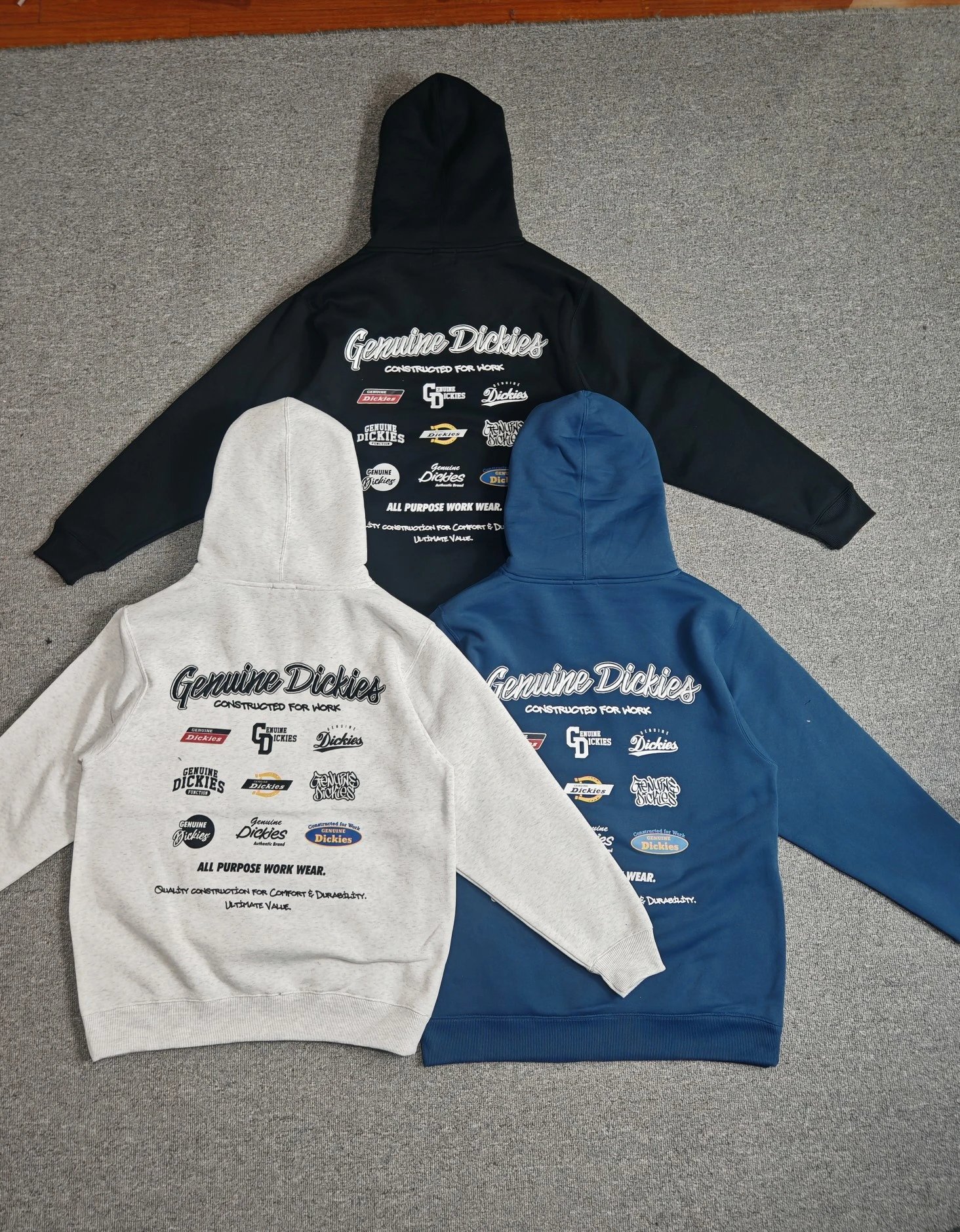DICKIES Embroidered Logo Hooded Sweatshirt