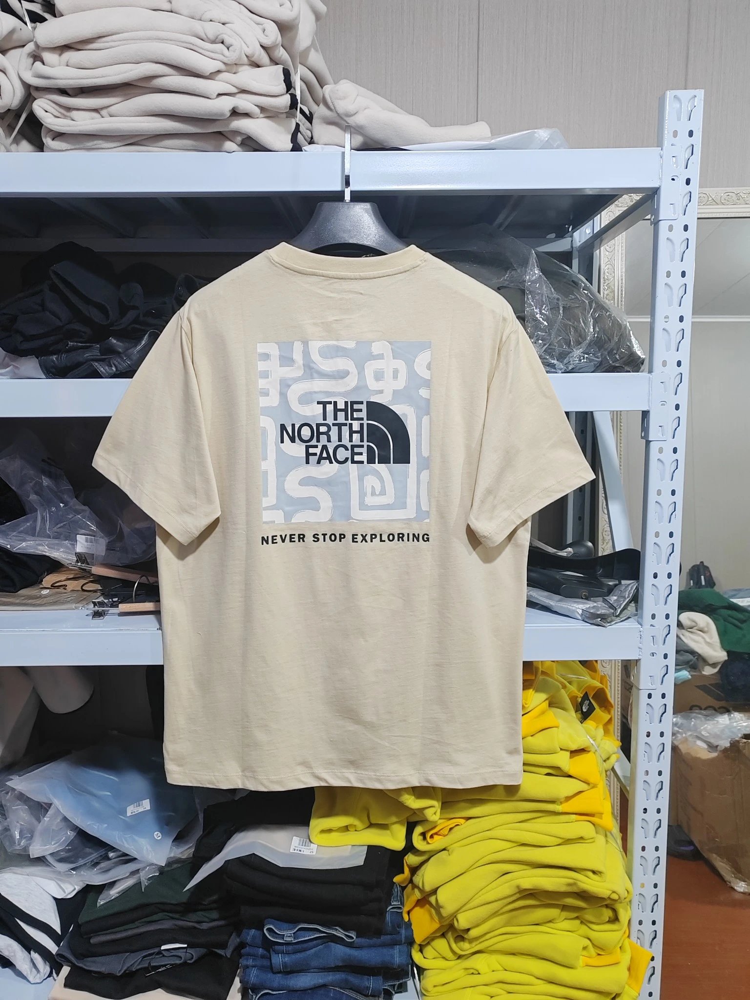 TNF Spring/Summer Couple Printed Crewneck T-Shirt