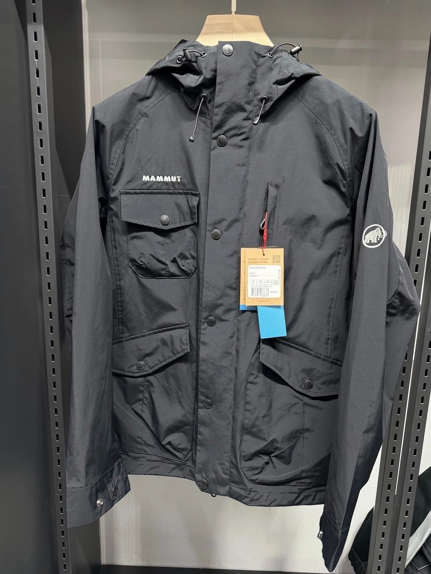 MA Outdoor Windproof Water-Resistant Jacket