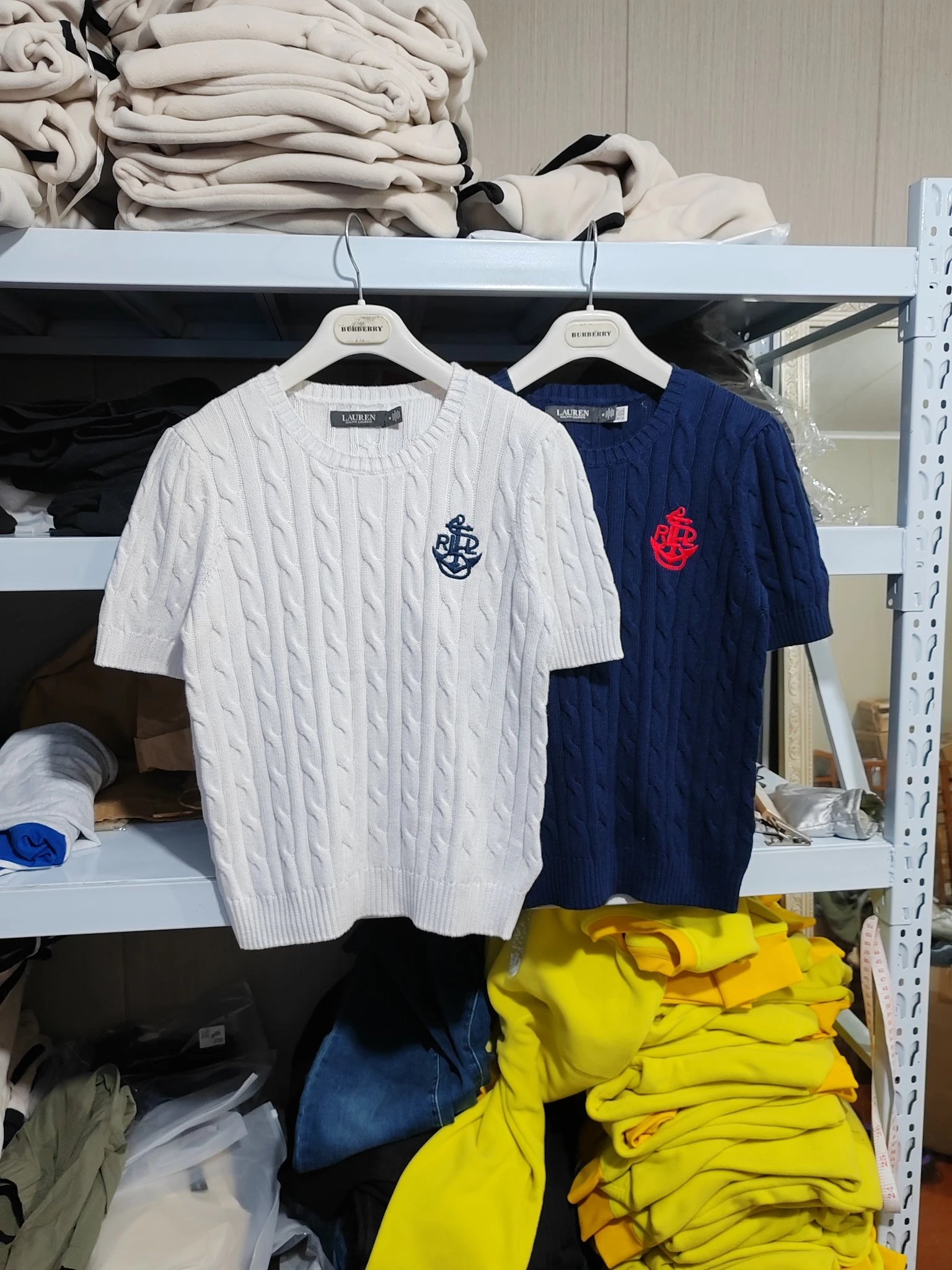 Polo Ralph Lauren Braided Crew Neck T-Shirt
