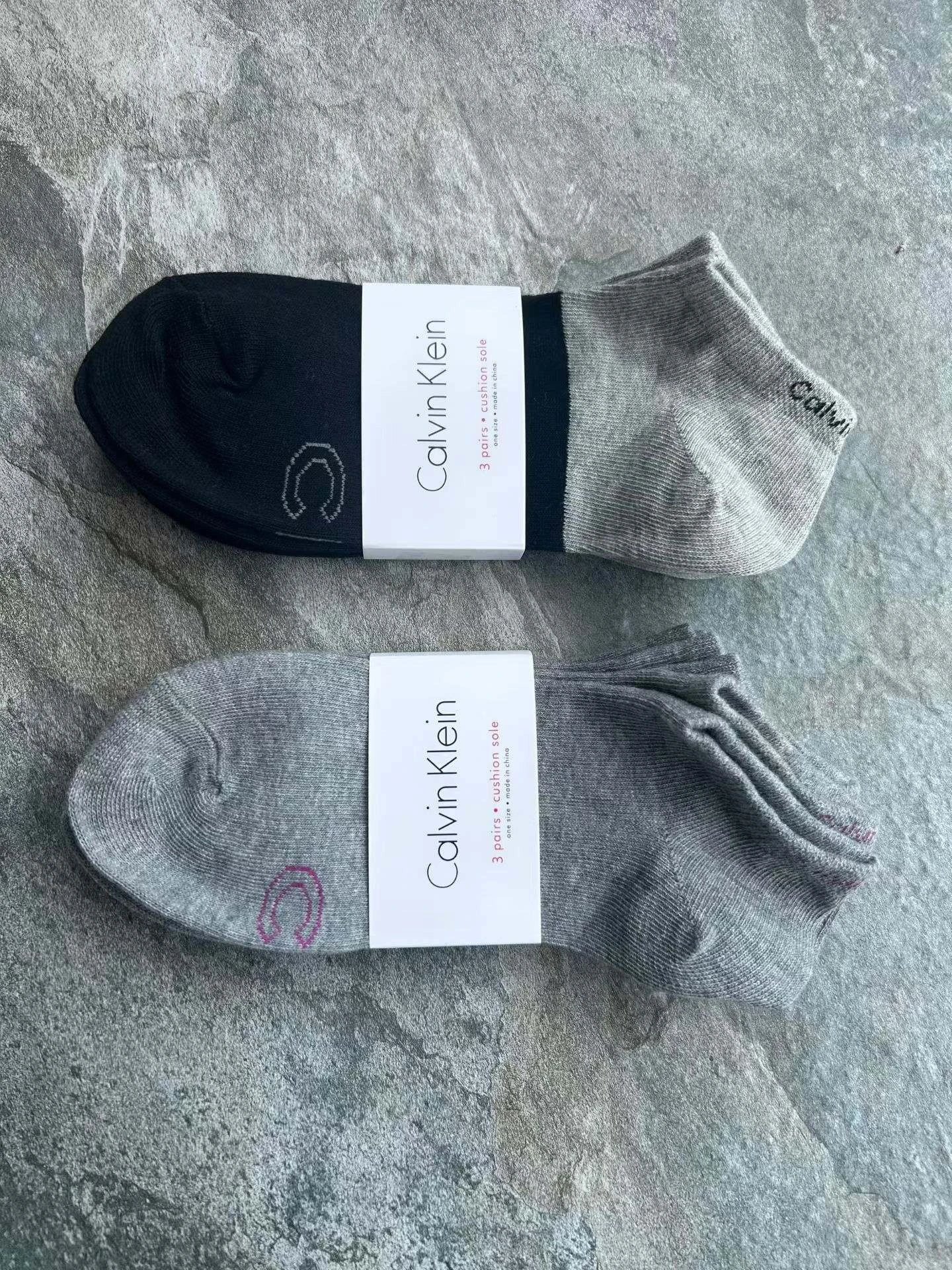 CK Men's Cotton Ankle Socks
