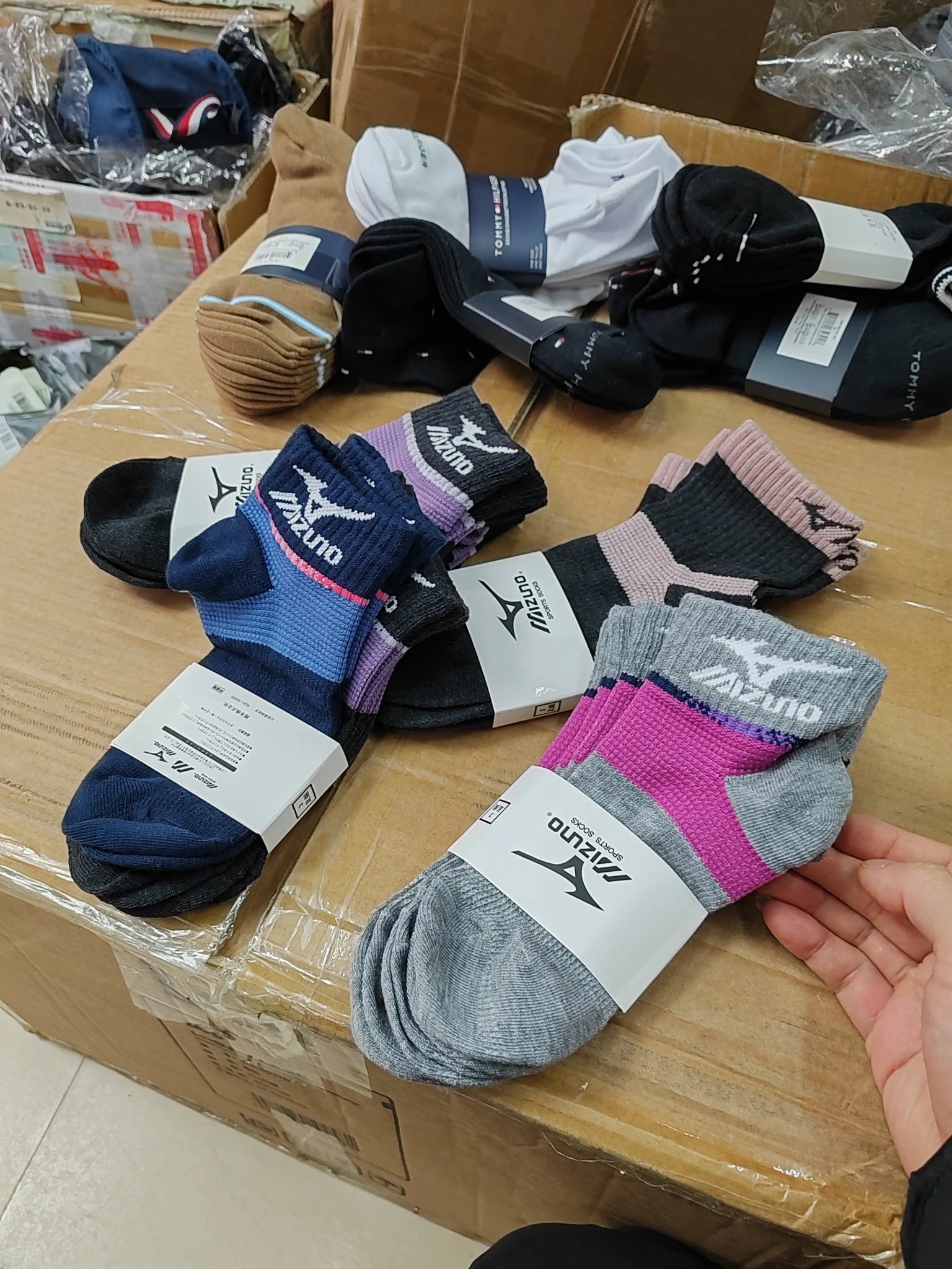 Mizuno Breathable Sports Mid-Calf Socks