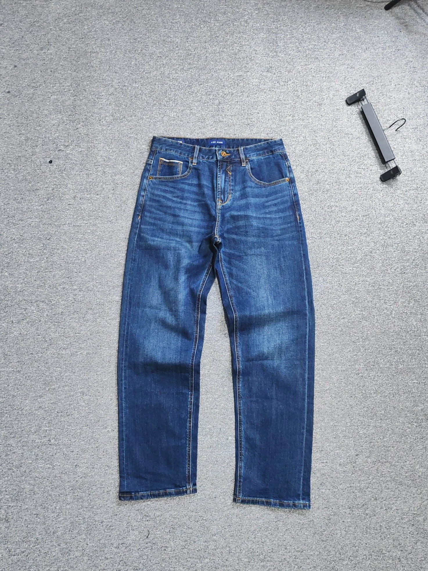 FlRS Sanshan Raw Denim Straight Jeans