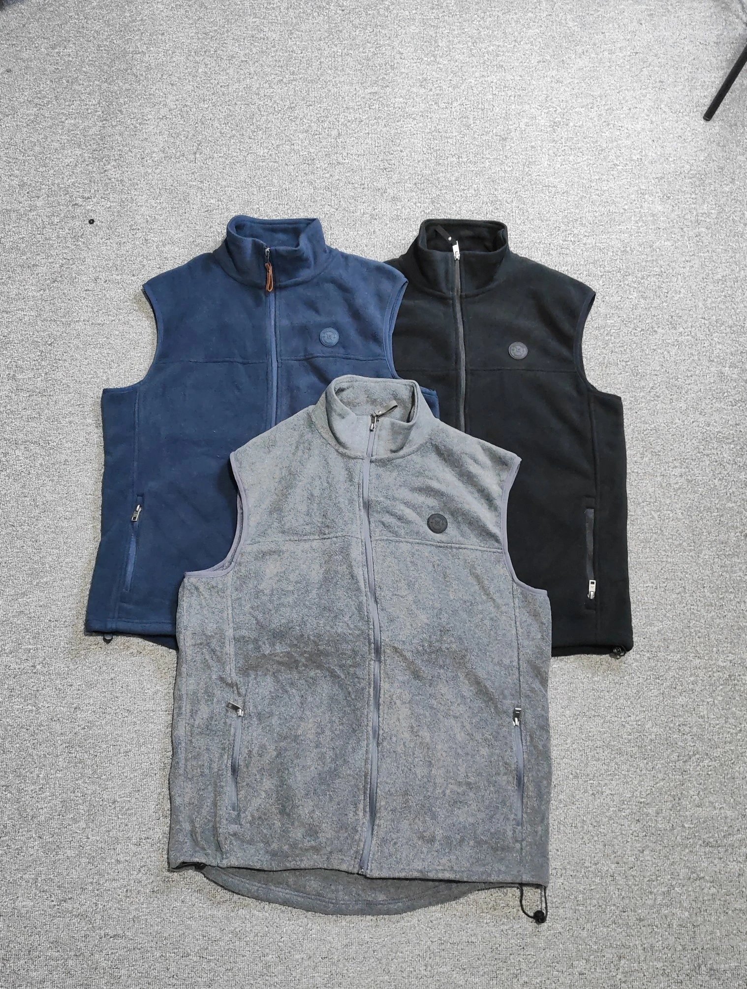JEAN VERNIER Lightweight Polar Fleece Vest