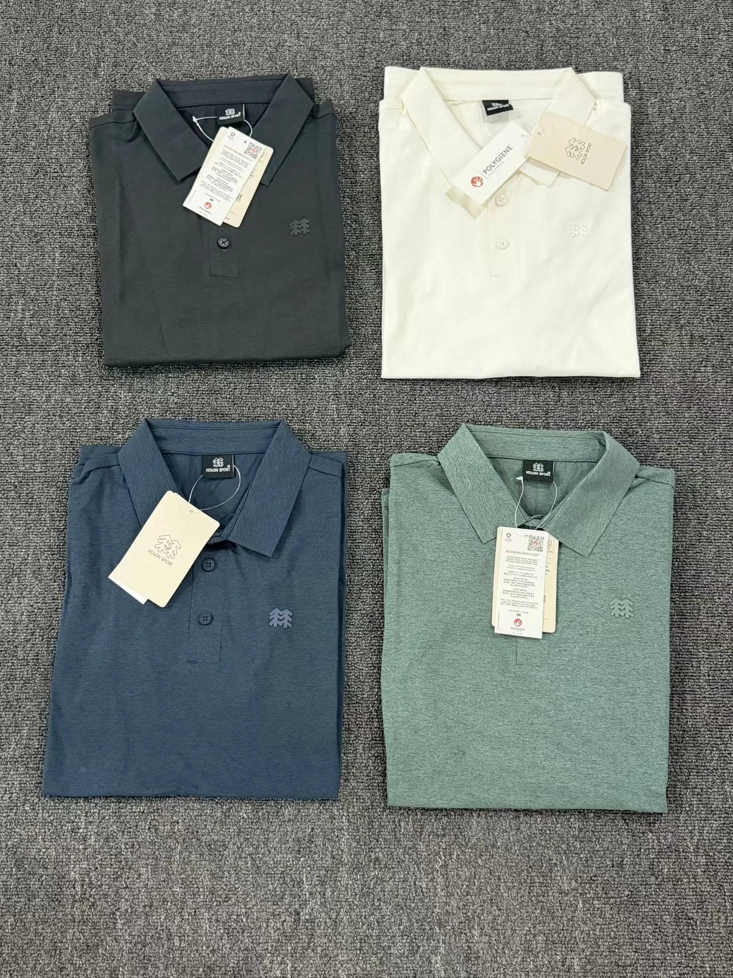 KOLO Tree Logo Speed-Dry Casual Business POLO Shirt