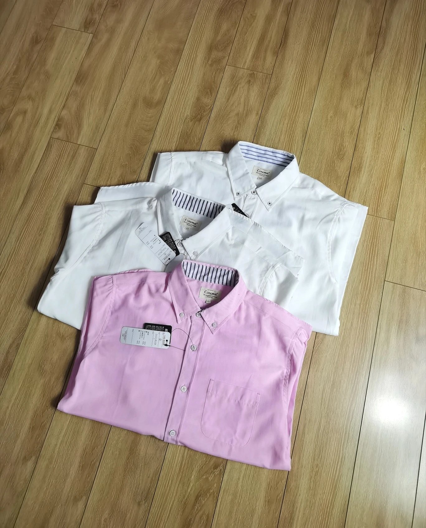 Mid Sleeve Five-Point Short Sleeve Shirt