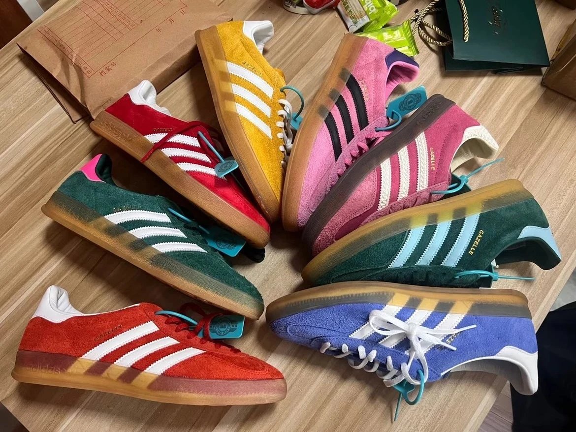 Adidas Gazelle Color Series Bundle - Multiple Versions (VT/M/Top/CS/Premium/Xc/R Edition) | Inventory Details in Product Description