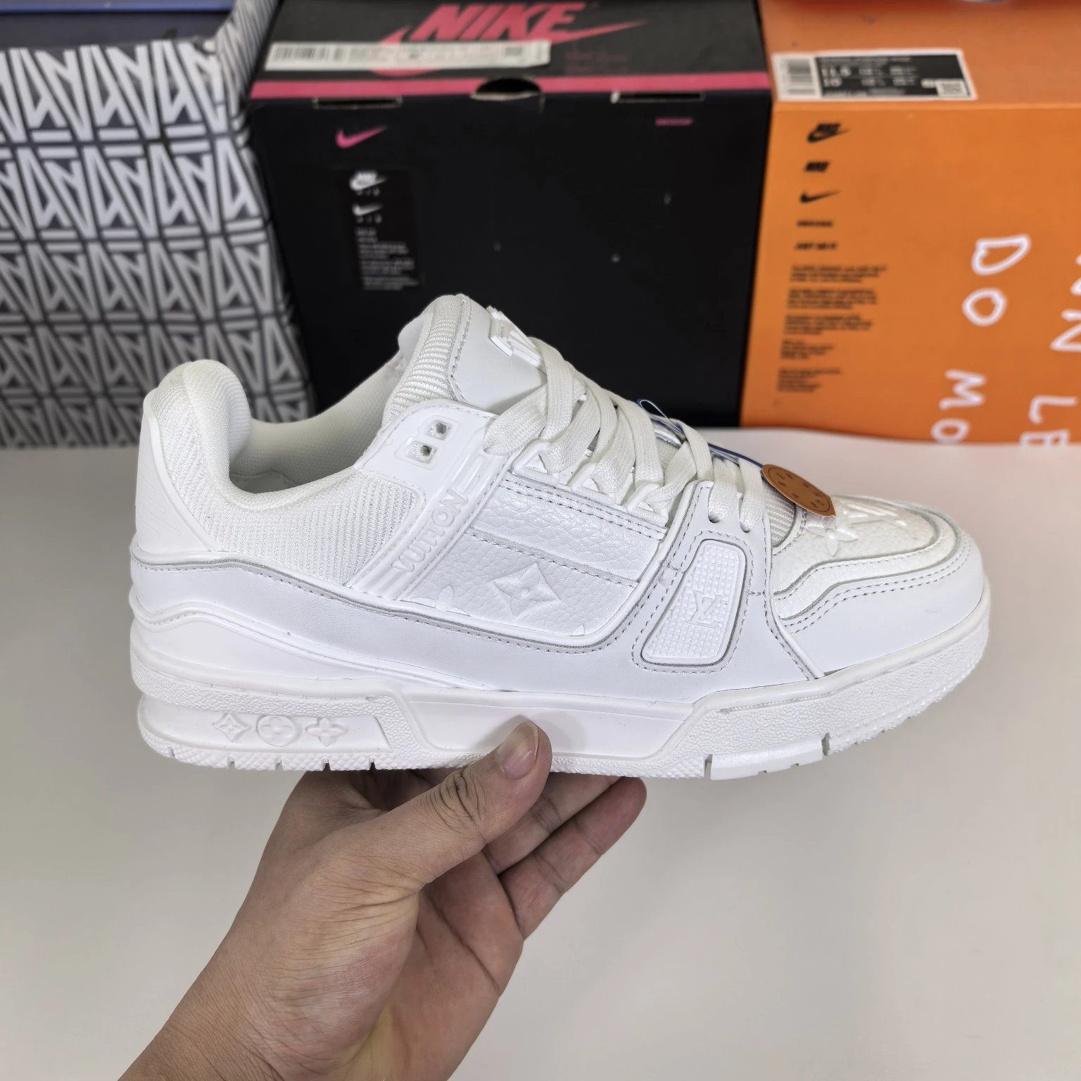 White