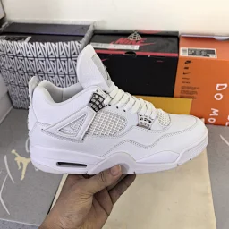 thumbnail for [First-hand factory shipment with the same version of the decisive price advantage] AJ4 full color head cow layer leather shoe type and cleanliness level is good