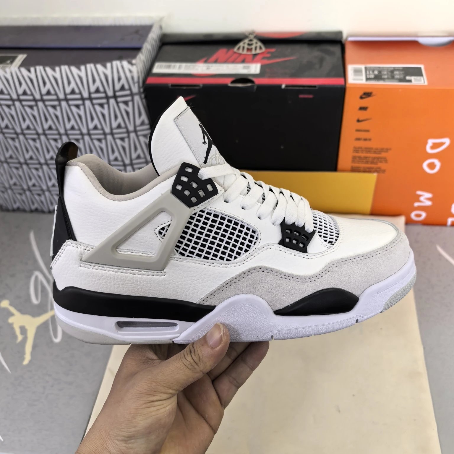 white cement