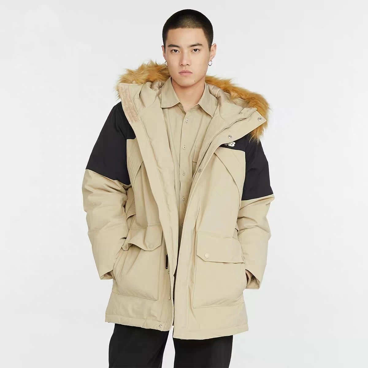 N家 Couple Down Jacket Utility