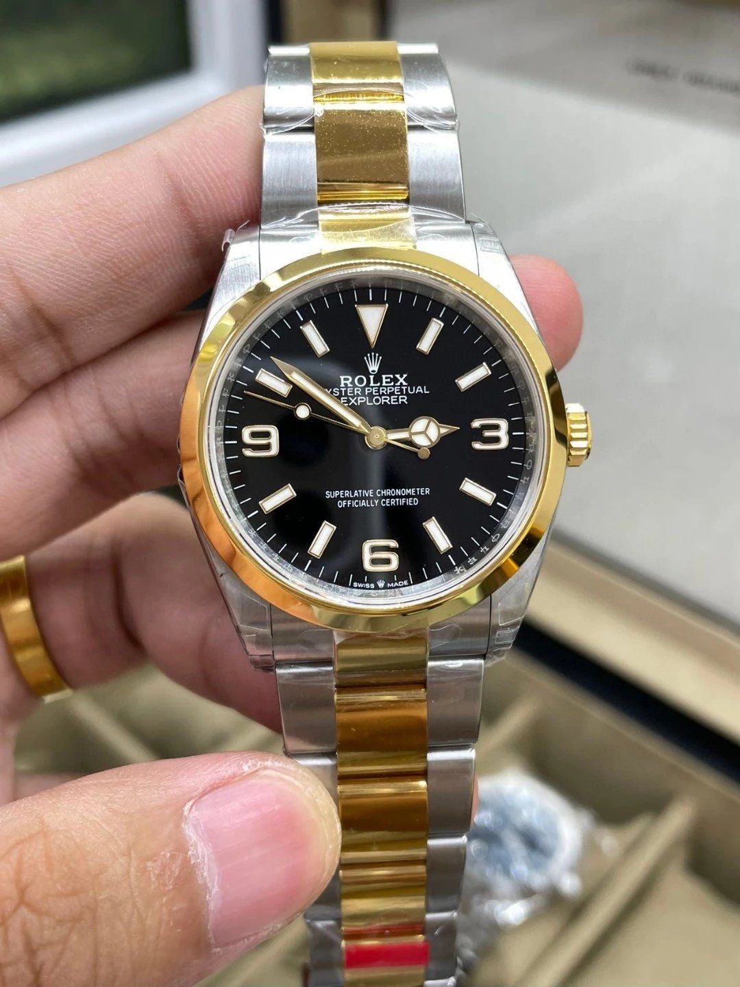 VS New Arrival Explorer I 36mm with Dandong 32320 Integrated Movement, First Position Time Setting, Top-tier Craftsmanship