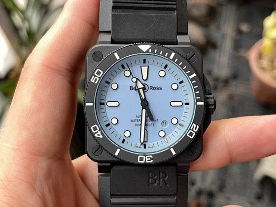 The Most Stunning → 2024 New BR03-92-DIVER FULL LUM Super Diver Watch Bell Ross