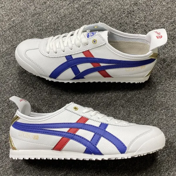 Asics Onitsuka Tiger Mexico 66 White Lime Green Sneakers - 32