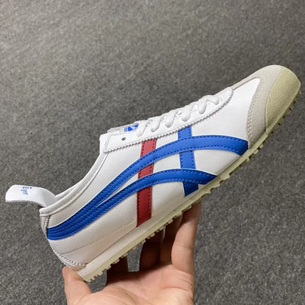 Asics Onitsuka Tiger Mexico 66 White Lime Green Sneakers - 60
