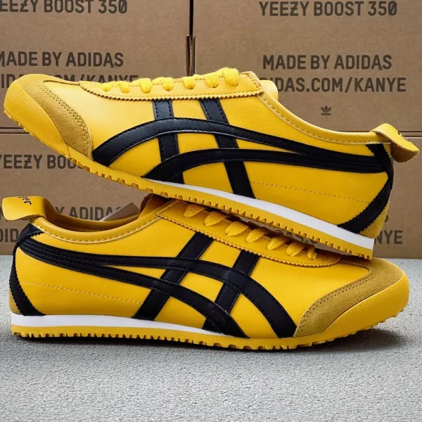 Asics Onitsuka Tiger Mexico 66 White Lime Green Sneakers - 67