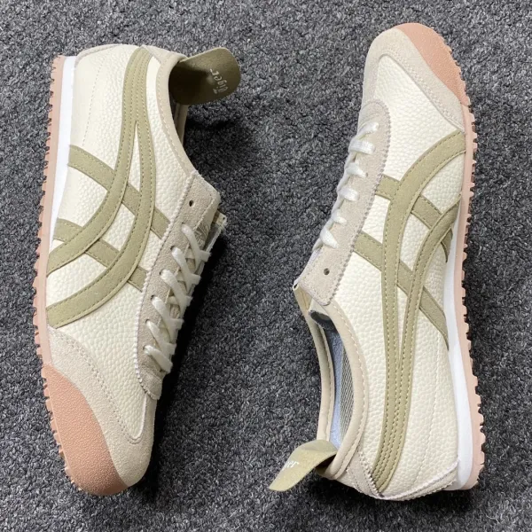 Asics Onitsuka Tiger Mexico 66 White Lime Green Sneakers - 40