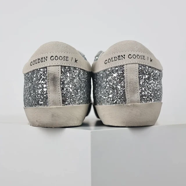 Golden Goose Sneakers Distressed star-appliqué low-top product detail image 38