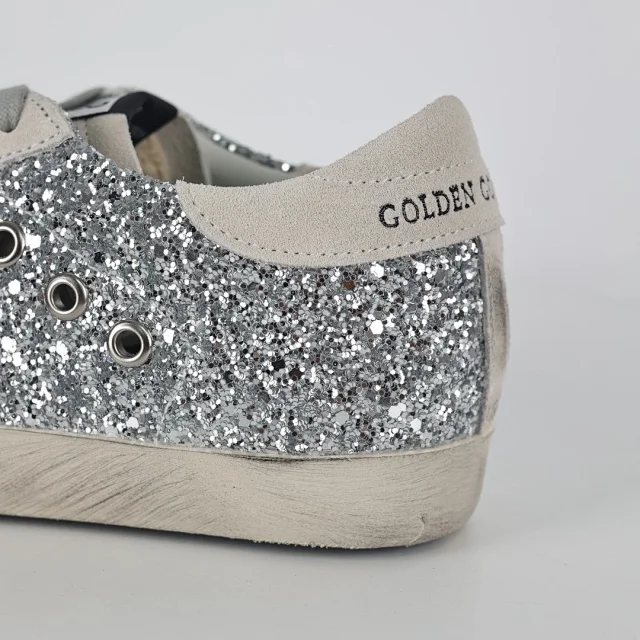Golden Goose Sneakers Distressed star-appliqué low-top product detail image 42