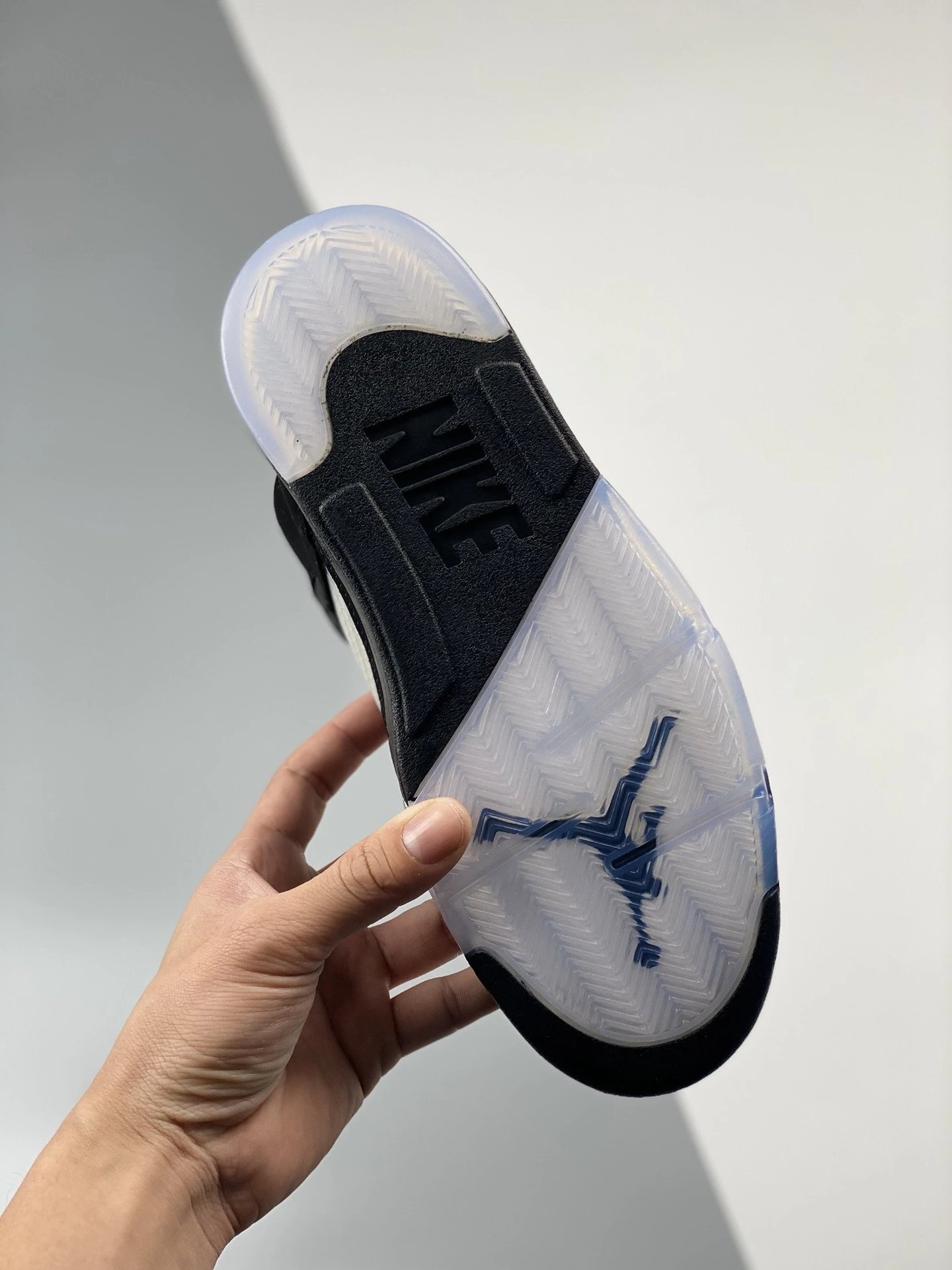 Off-White x Air Jordan 5 Retro 'Sail' Sneakers Basketball Shoes - 57