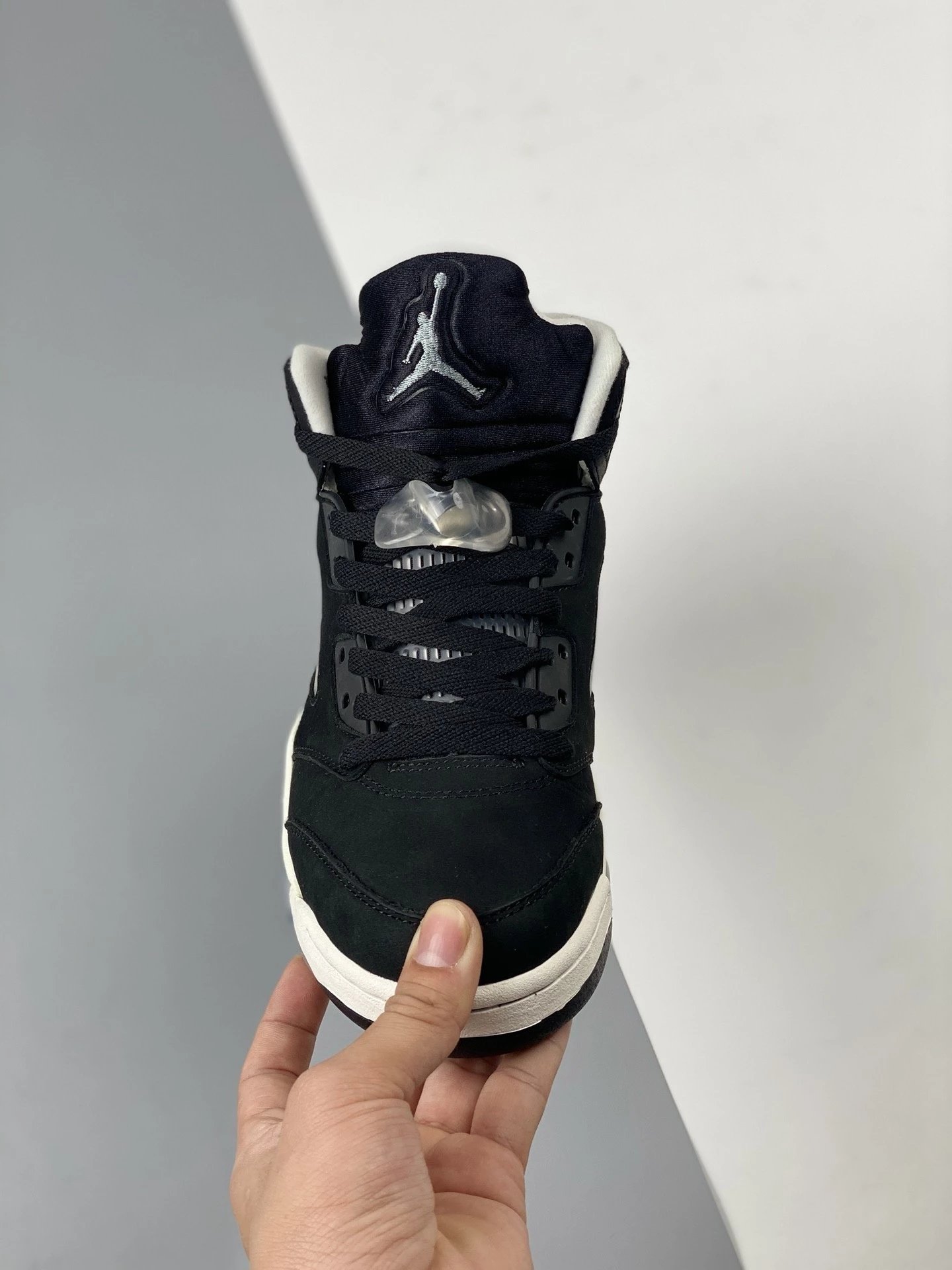 Off-White x Air Jordan 5 Retro 'Sail' Sneakers Basketball Shoes - 43