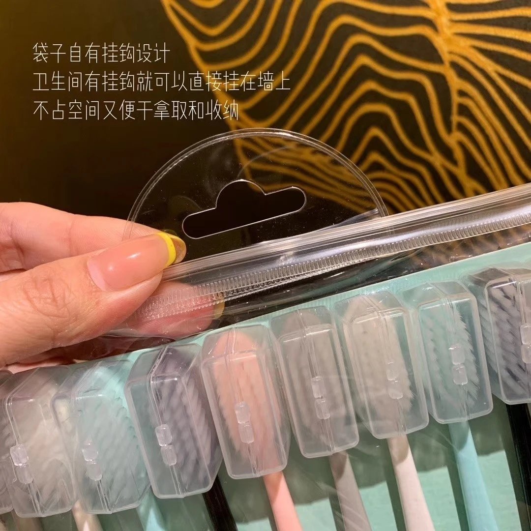 韩国马卡龙牙刷十只家庭装 8