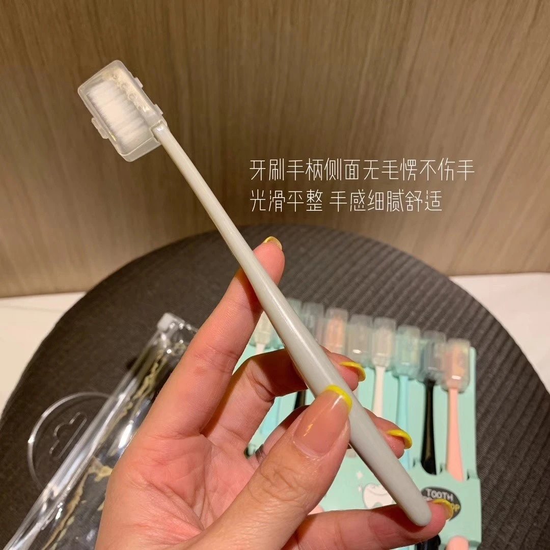 韩国马卡龙牙刷十只家庭装 7