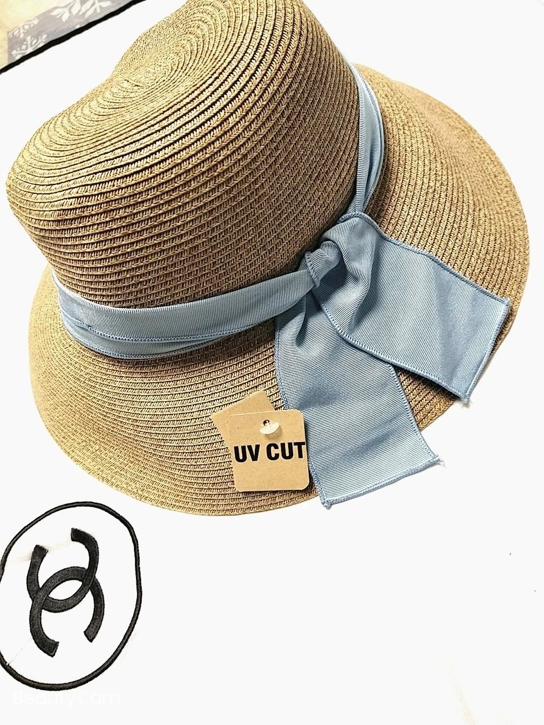 孙俪娘娘同款正版uv拉菲草草帽清货颜色随机 3