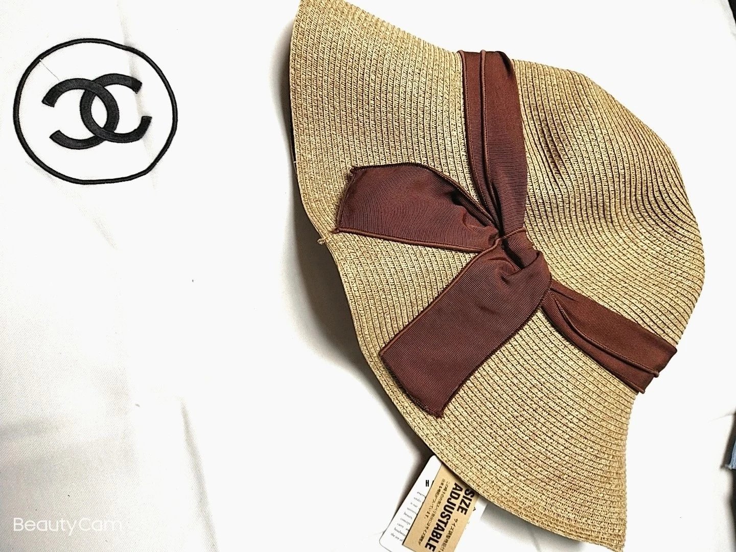 孙俪娘娘同款正版uv拉菲草草帽清货颜色随机 5