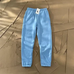 thumbnail for [Good Goods] N1ke Classic Basic Small Hook Embroidered Elasticated Leggings Casual Pants Sweatpants Sweatpants