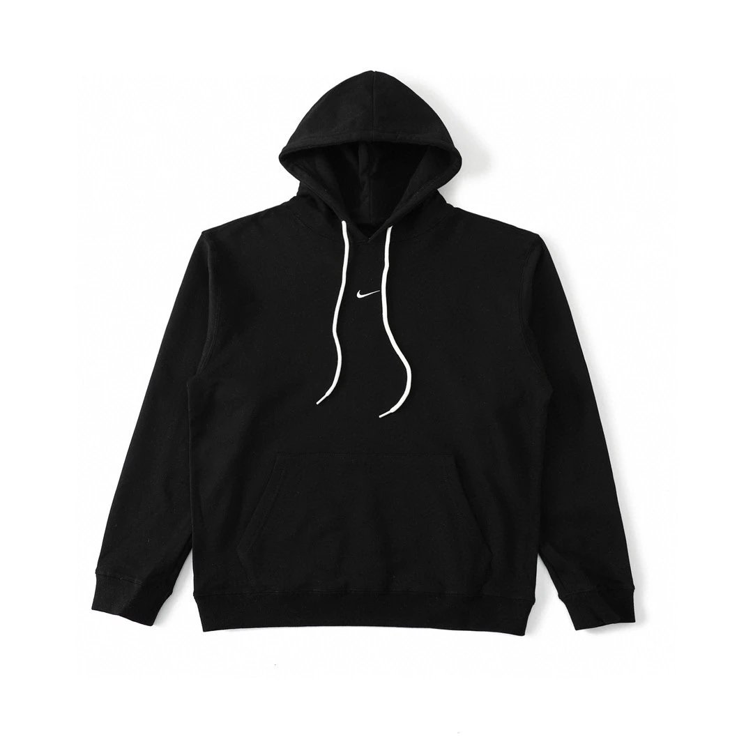 Nike Solo Swoosh Hoodie Black