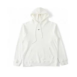 thumbnail for [Good Goods] N1ke Naike 25ss official new six-color NK small hook embroidery Logo retro solid color couple knitted big terry sports casual pullover hoodie unisex style