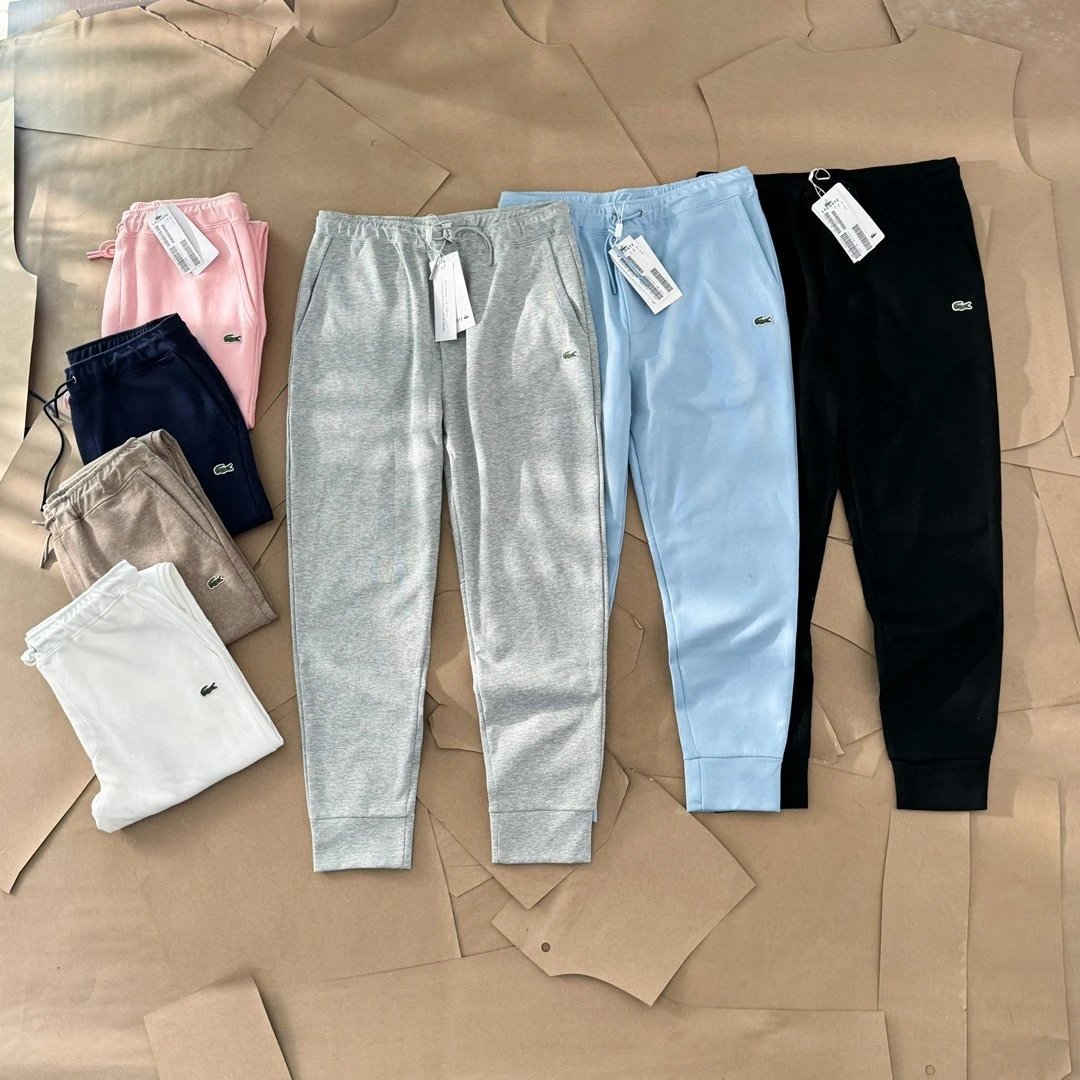 【Hot Item】Logo Slim-Fit Casual Pants Sweatpants with Elastic Cuffs, Unisex