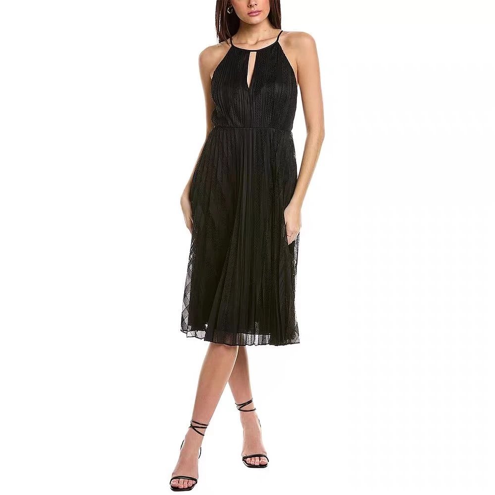 真的绝了Th重磅蕾丝连衣裙  Pleated Dress in Mod Lace下摆百褶