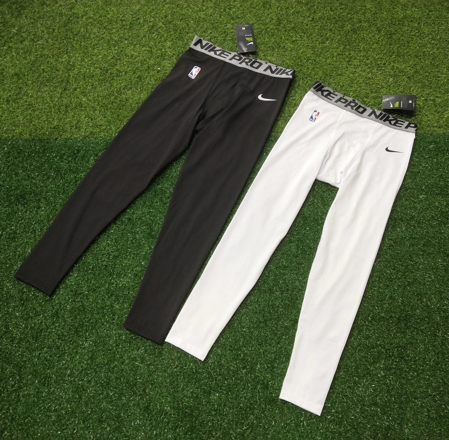 NBA Compression Basketball Leggings Men's Long Pants with Full Labels - New Fall Arrival, Agent Exclusive Price