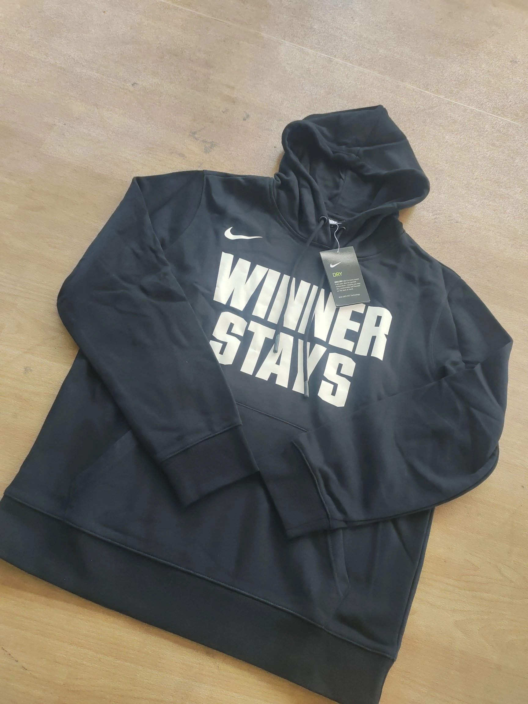 L size hook black English version Winner stays pure cotton loop material hoodie brand new three standard complete cut size clearance height 170-175 weight under 140 market price 100+