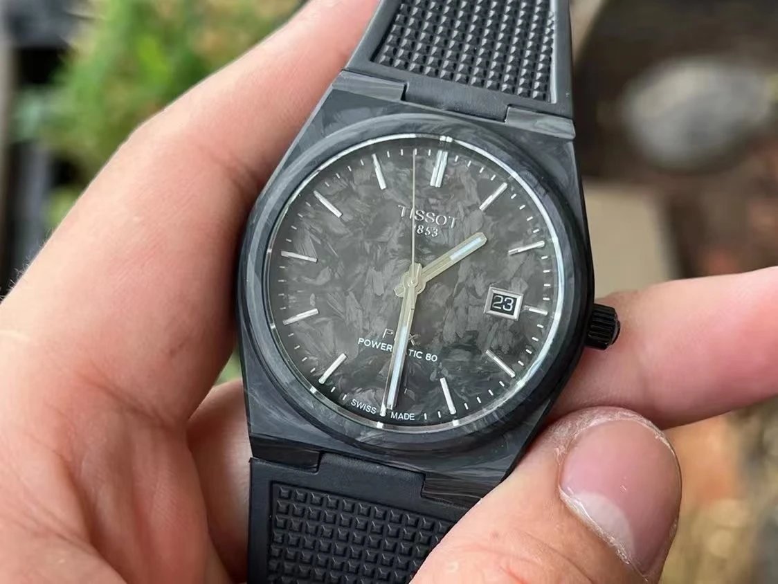 Black disk carbon fiber