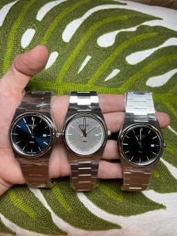 thumbnail for 现货Tissot天梭PRX系列男表石英男士钢带手表复古商务腕表手表t137