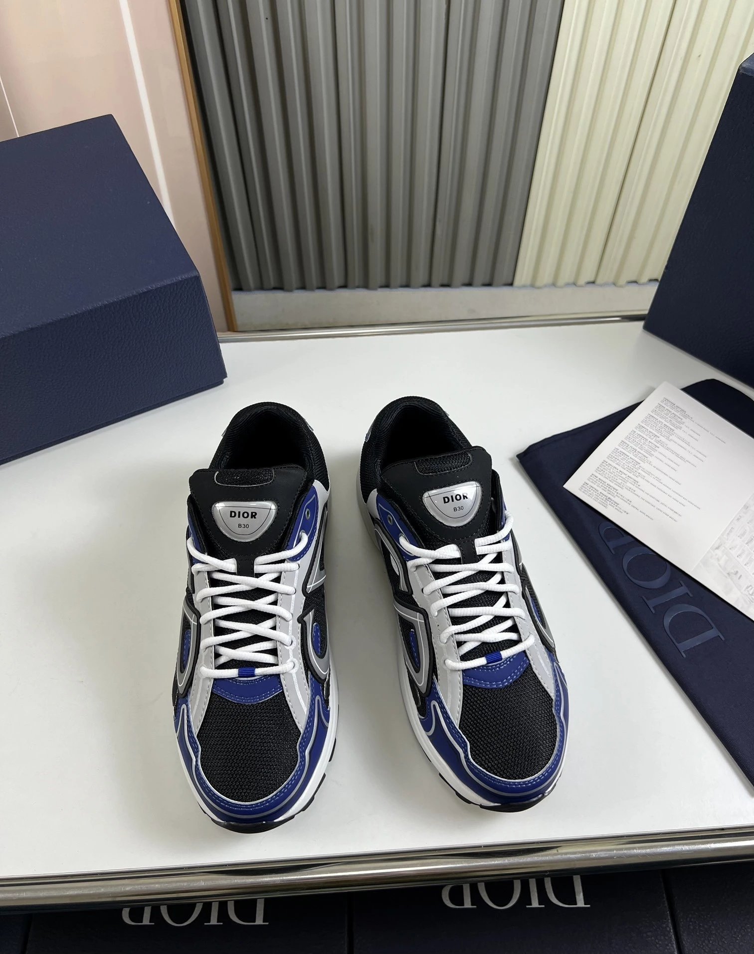 Dior B23 Yellow Chunky Sneakers - 18