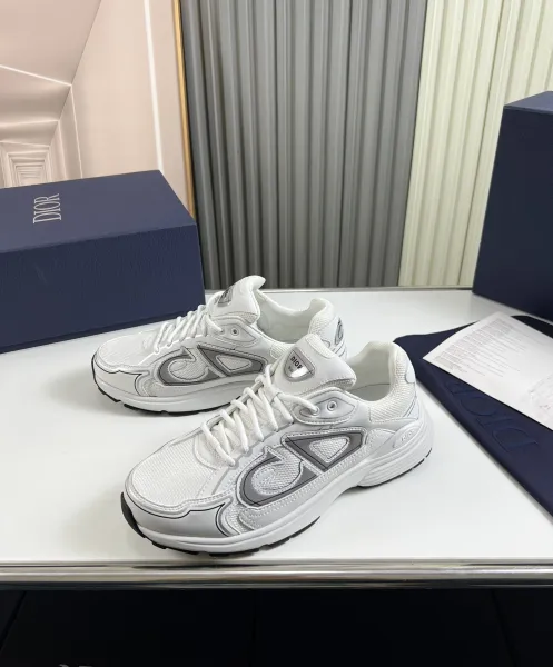 Dior B23 Yellow Chunky Sneakers - 22