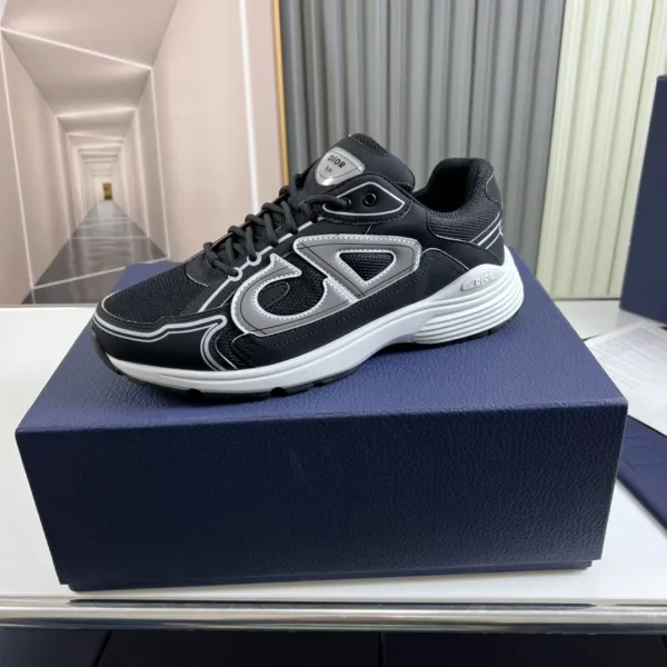 Dior B23 Yellow Chunky Sneakers - 39