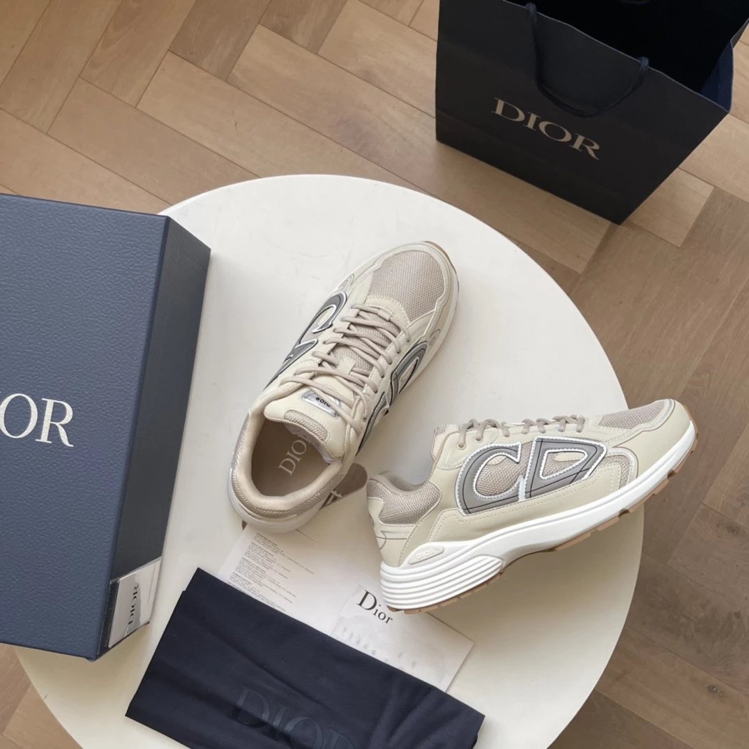 Dior B23 Sneakers Yellow and White Chunky Sneakers - 5