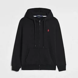 thumbnail for R Sweatshirt Zippered hooded sweatshirt pullover sweatshirt S-XXXL