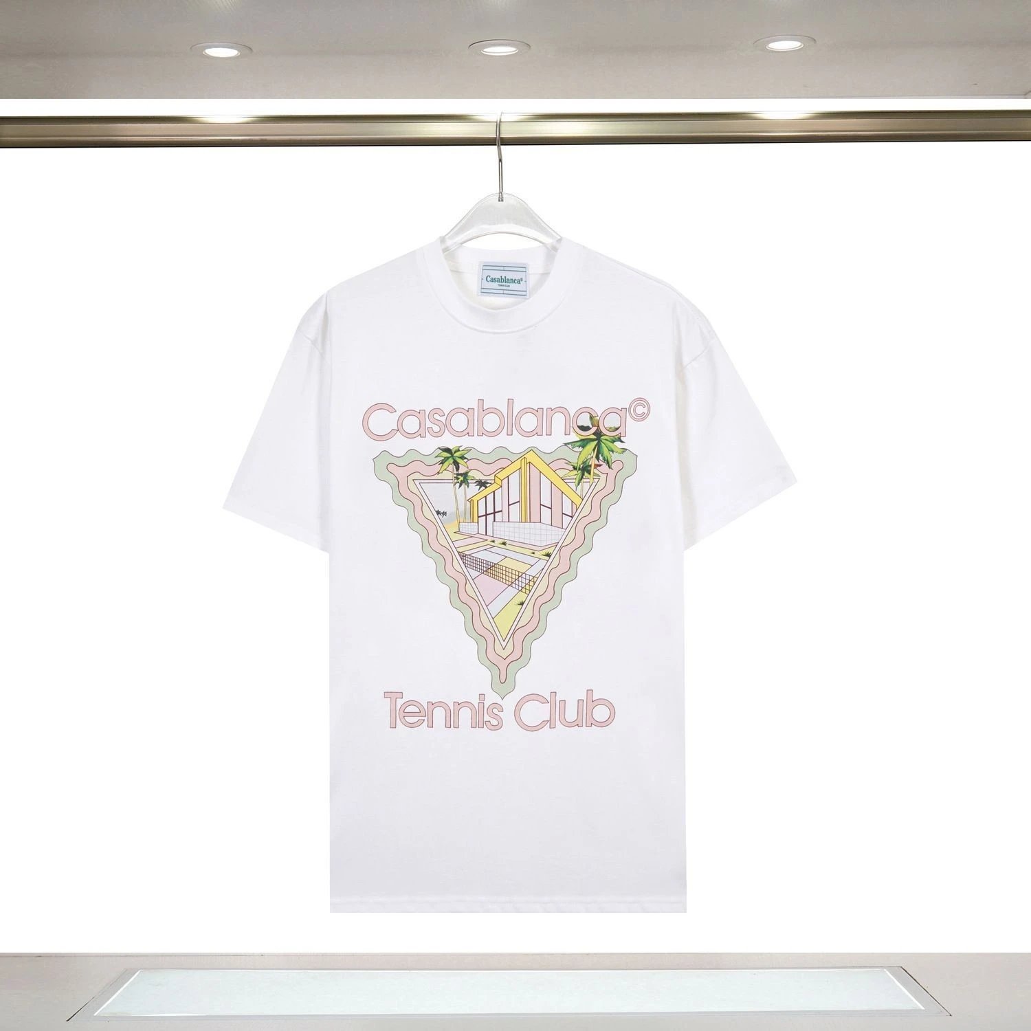 Bape Ape Head T-Shirt - White and Black Camo Design