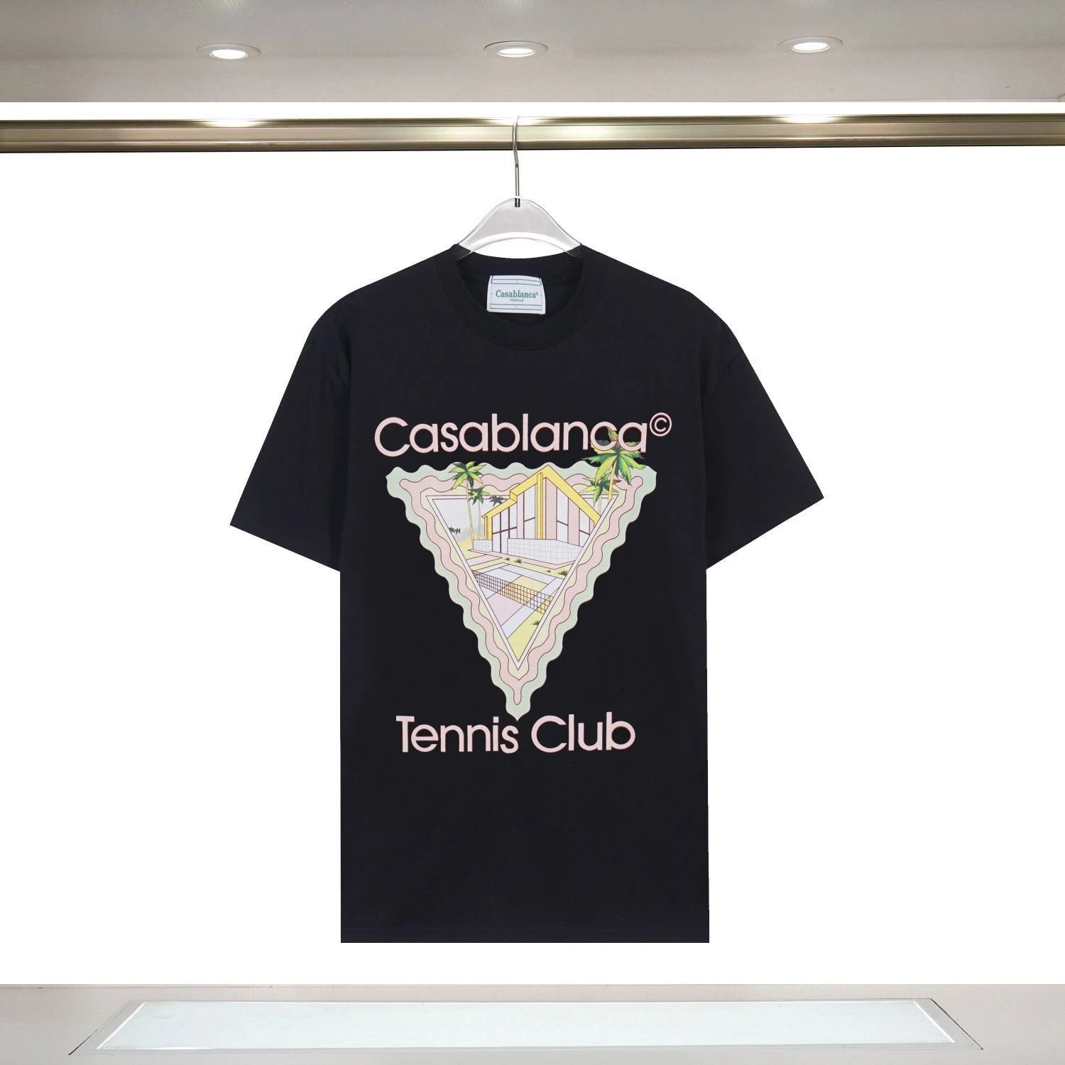 Bape Ape Head T-Shirt - White and Black Camo Design