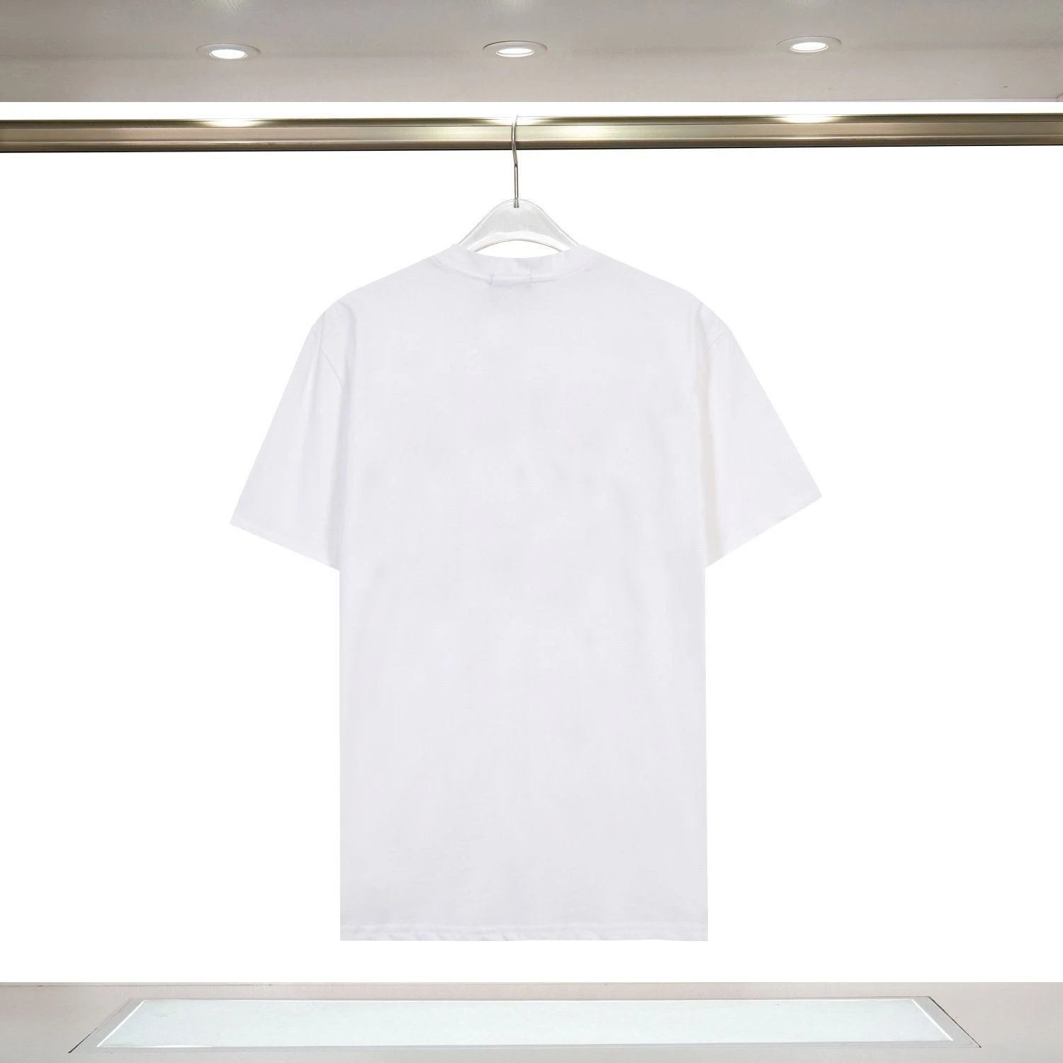 Bape Ape Head T-Shirt - White and Black Camo Design