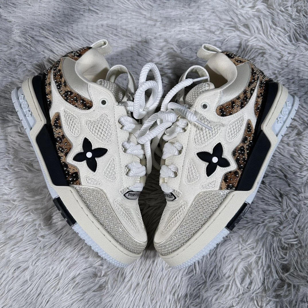 Foshan Plus Batch Leopard Print Studded