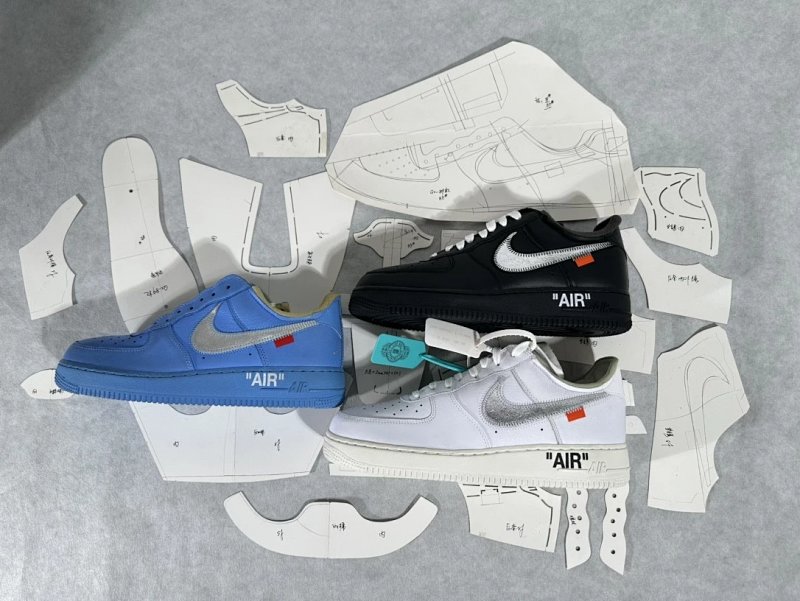 Nike Three Colors Off-White Air Force 1 Low Production Plan