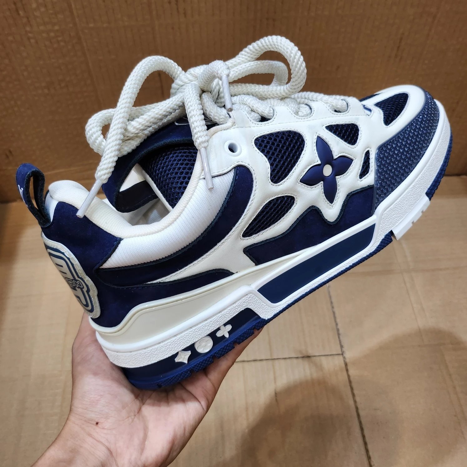 White Blue